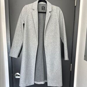 Zara Gray Long Coat